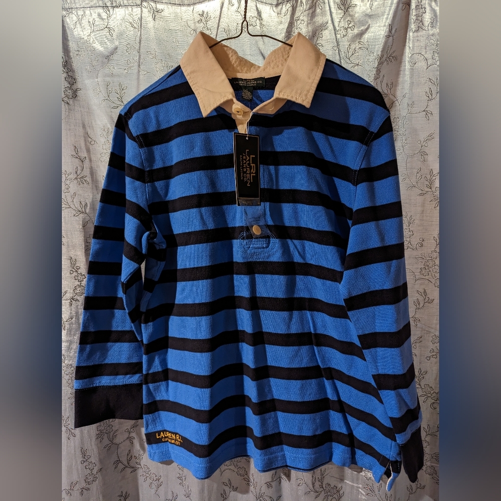 Brand New mens Ralph Lauren long sleeve polo shirt! Size Large NWT